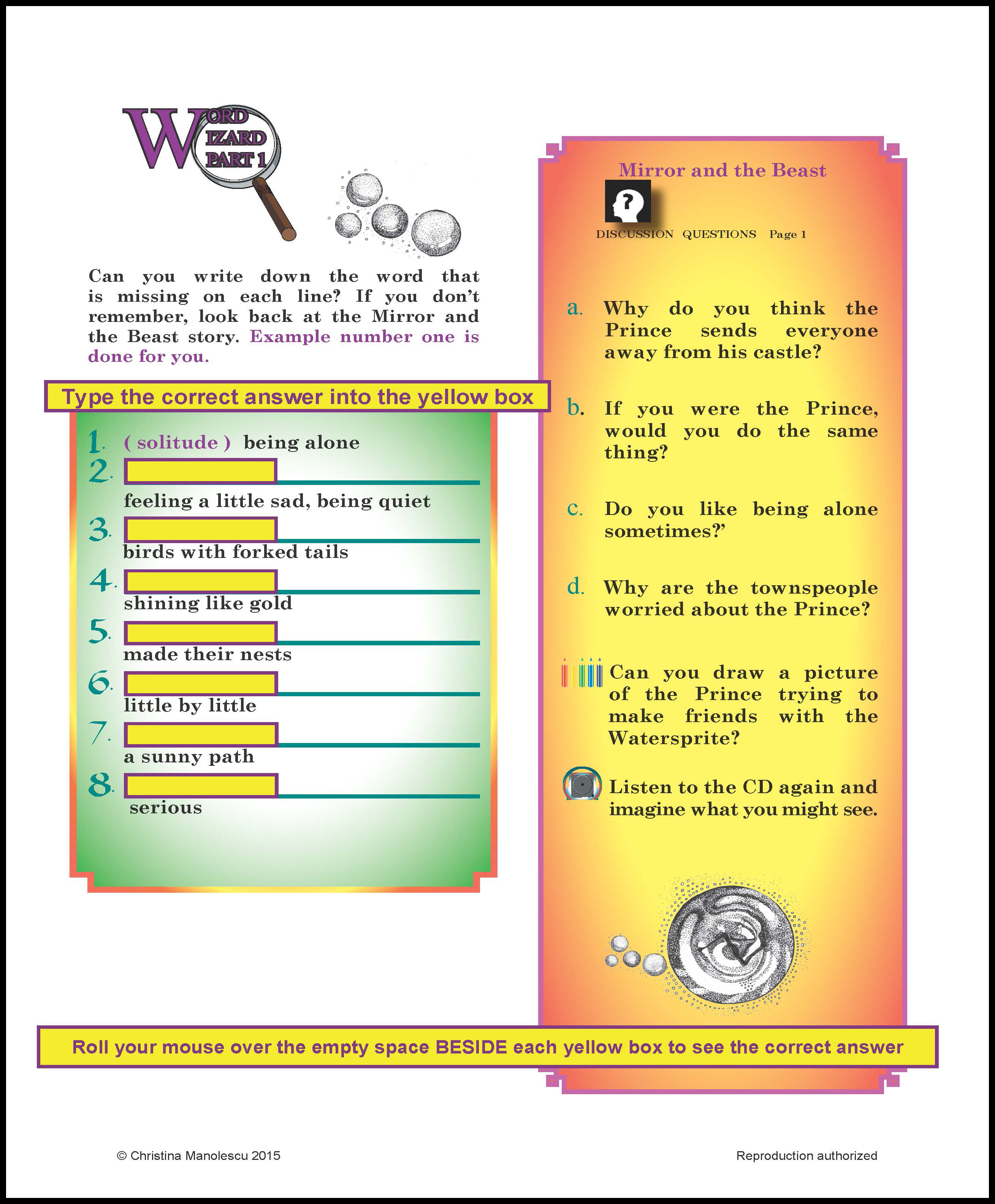 Mirror Beast Page 2 Interactive